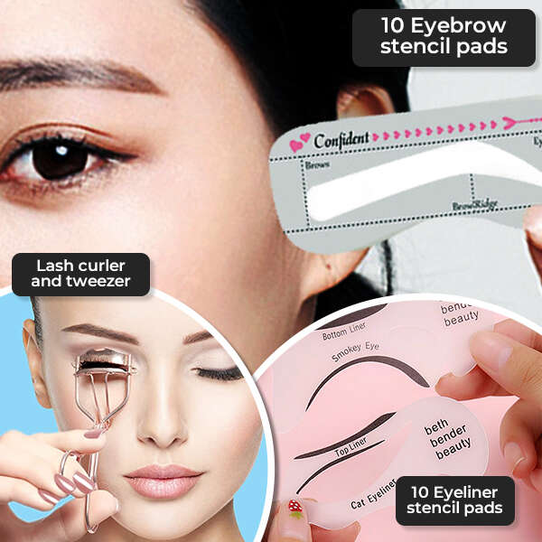 A set for lashes, eyebrows and make-up - ProMakeX - AI WEB SHOP