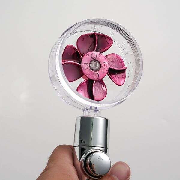 Shower head with propeller - Drizzlie - AI WEB SHOP