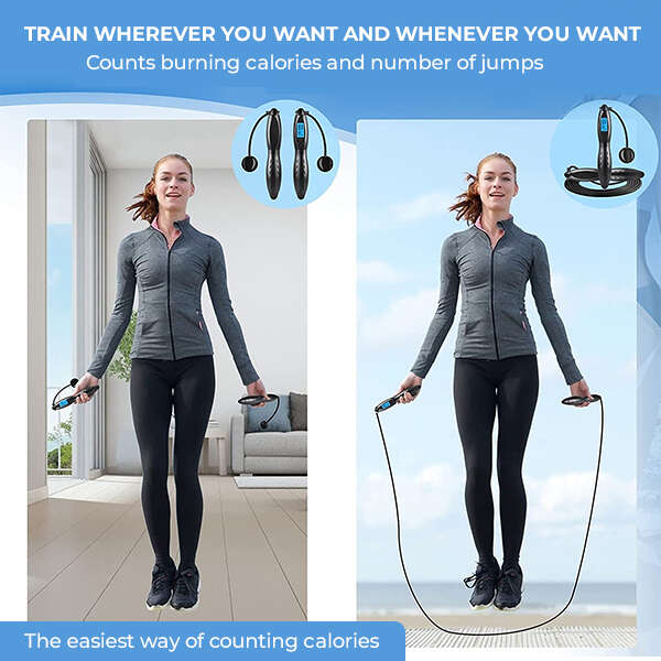 Jump rope with digital counter - Jimbo - AI WEB SHOP