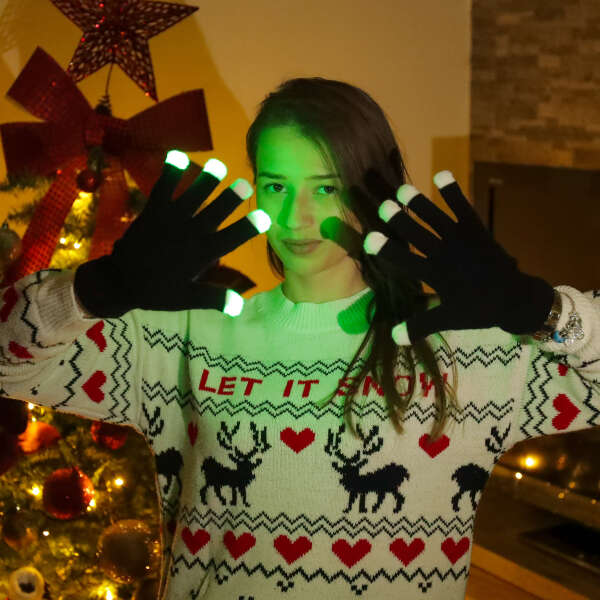 Gloves with led lights - Lighty - AI WEB SHOP