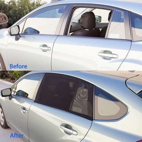 Set of 2 car window sunshades - PortaShade - AI WEB SHOP