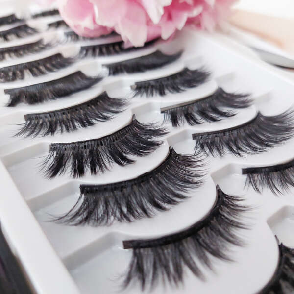 12 pairs magnetic eyelashes with eyeliner - Lola - AI WEB SHOP