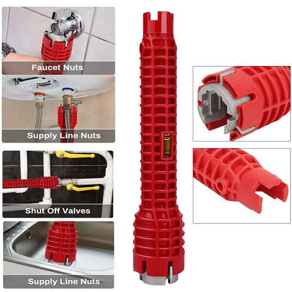 Multi-purpose plumbing tool for pipes - Plumbo - AI WEB SHOP