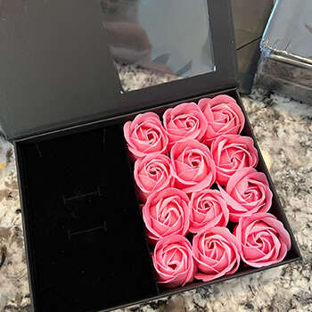 Set of soaps roses - Rosiesy - AI WEB SHOP