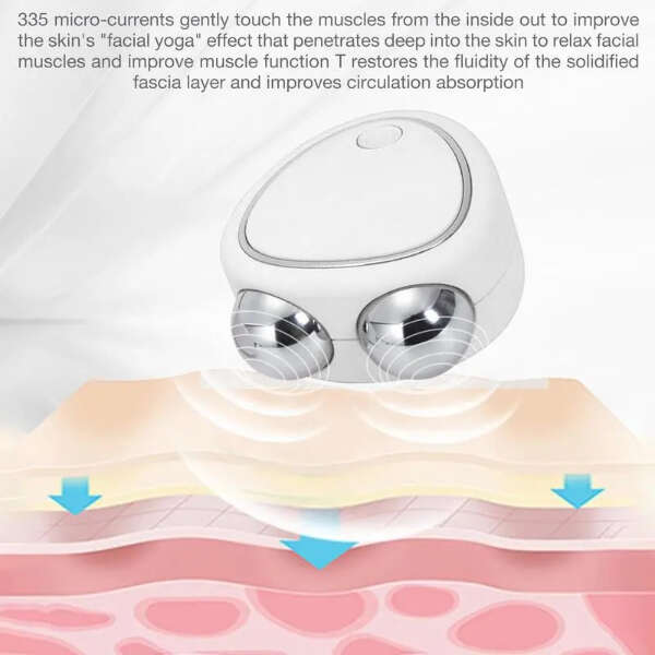 Mini face massager - GlowTouch - AI WEB SHOP