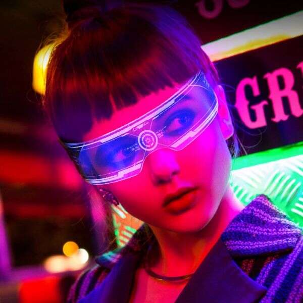 Sunglasses with led lights - LedEye - AI WEB SHOP