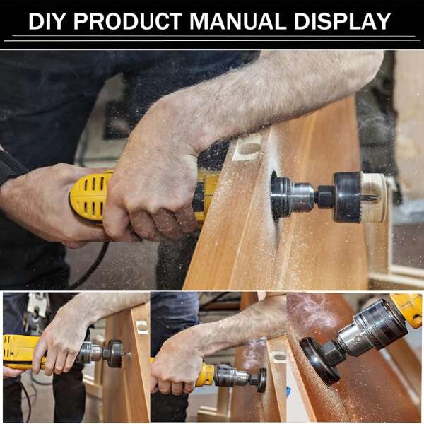 6-piece drilling crown set - Torqmax - AI WEB SHOP