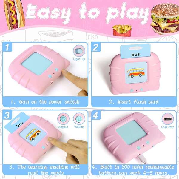 Innovative toy for cards reading - Talkiny - AI WEB SHOP