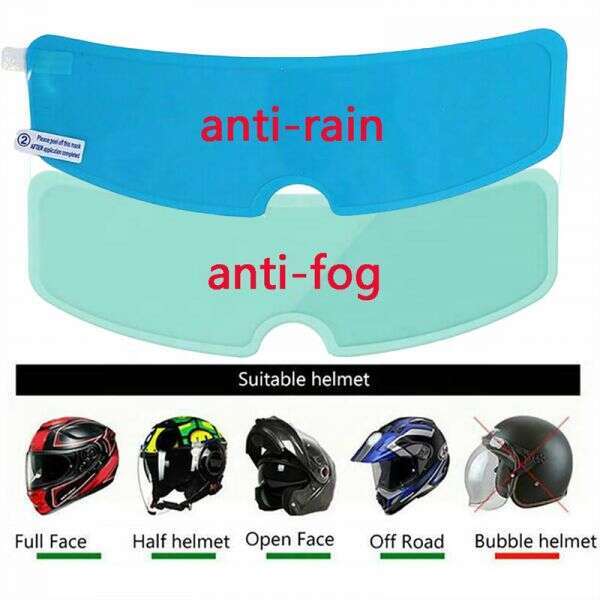 Set of 2 anti-fog and anti-rain stickers for helmets - ClearViz - AI WEB SHOP