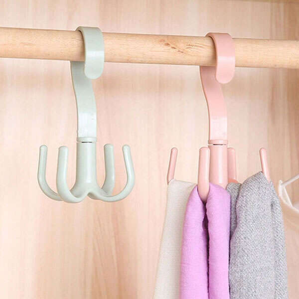 Set of 5 rotating hanging hooks - NeoHook - AI WEB SHOP