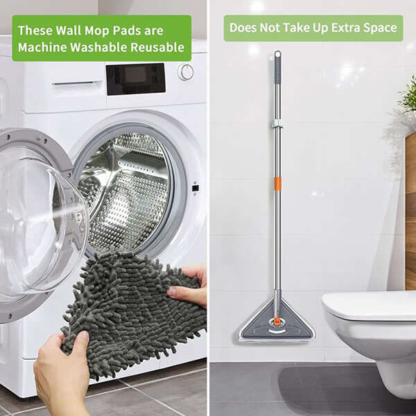 Rotatable triangle cleaning mop set - Scrublex - AI WEB SHOP