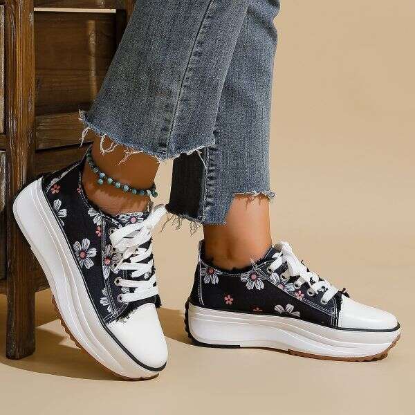 Modern platform sneakers - Jolene - AI WEB SHOP