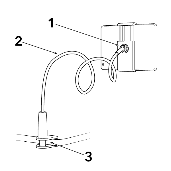 Long flexible phone mount - SpanPro - AI WEB SHOP