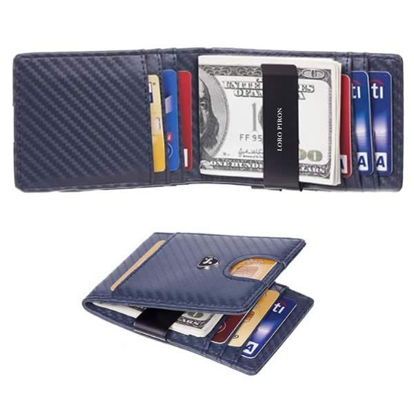 Modern thin wallet - Detro Loro Piron - AI WEB SHOP