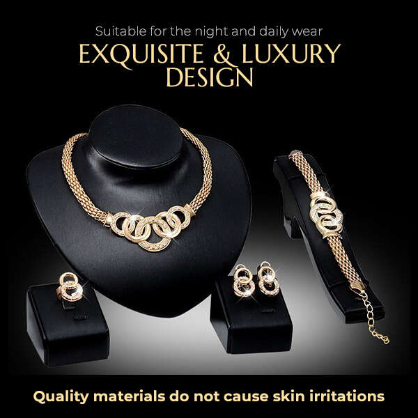 A set of luxury jewelry - Merlyn - AI WEB SHOP