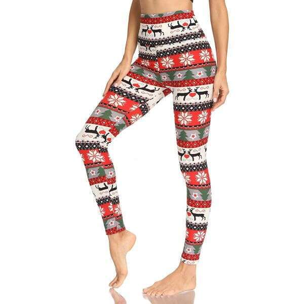 Holiday leggings - Santy - AI WEB SHOP