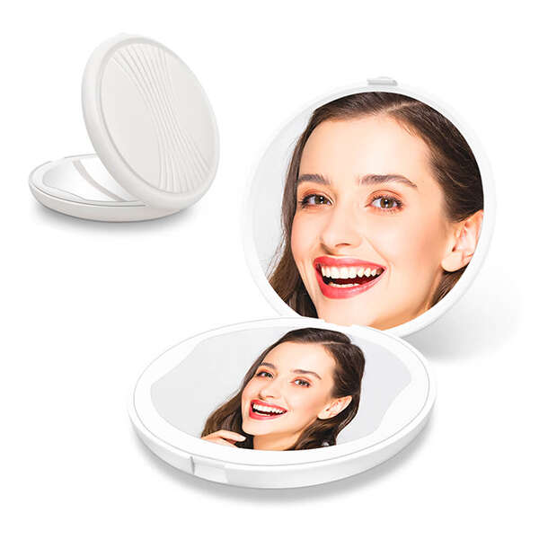 Pocket mirror with led light - Leddy - AI WEB SHOP