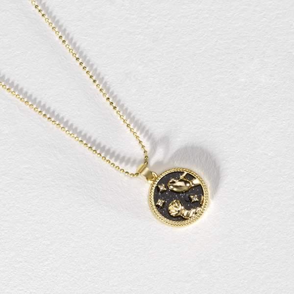 Unique zodiac necklace - Goldosa - AI WEB SHOP