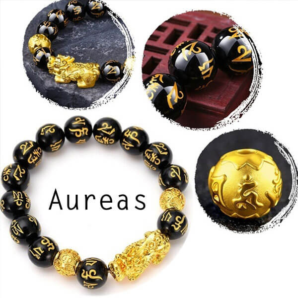 An energized bracelet with powerful symbols - Aureas - AI WEB SHOP